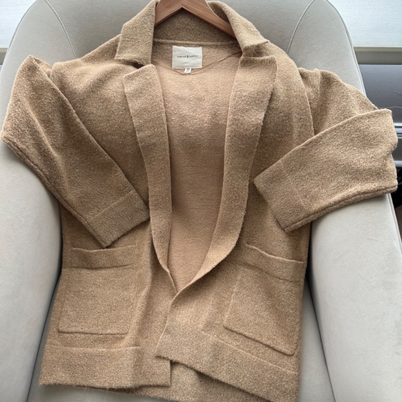 NWOT Thread and Supply Cardi Coat in Camel - Picture 8 of 10